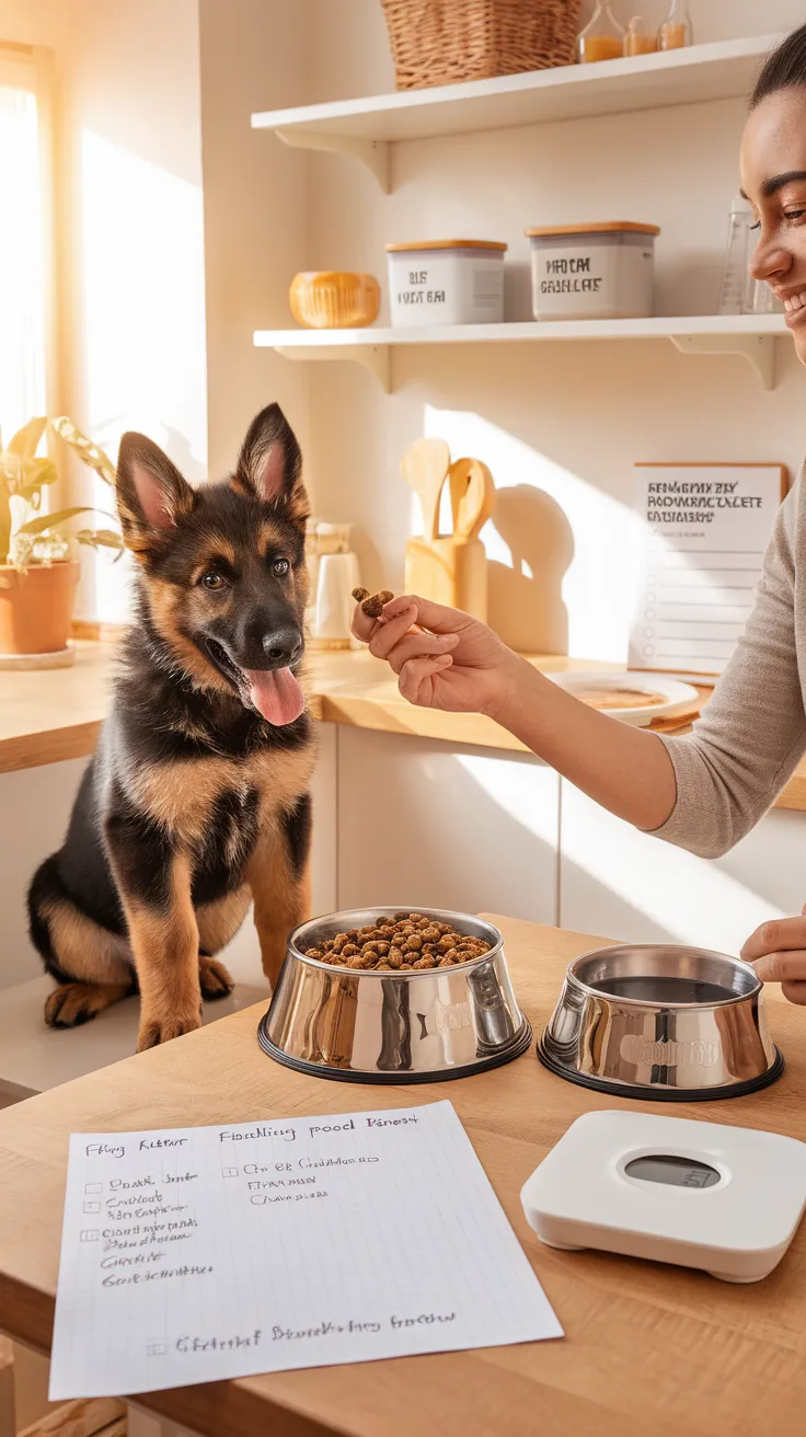 How Much To Feed German Shepherd Puppy