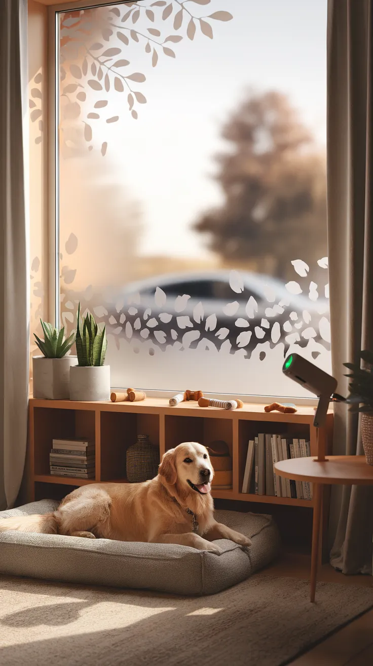 Block Window View For Dogs