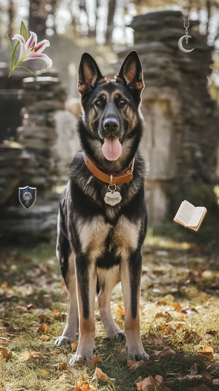 Female German Shepherd