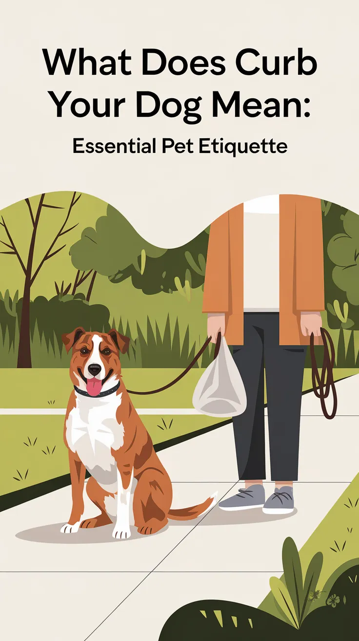 What Does Curb Your Dog Mean?