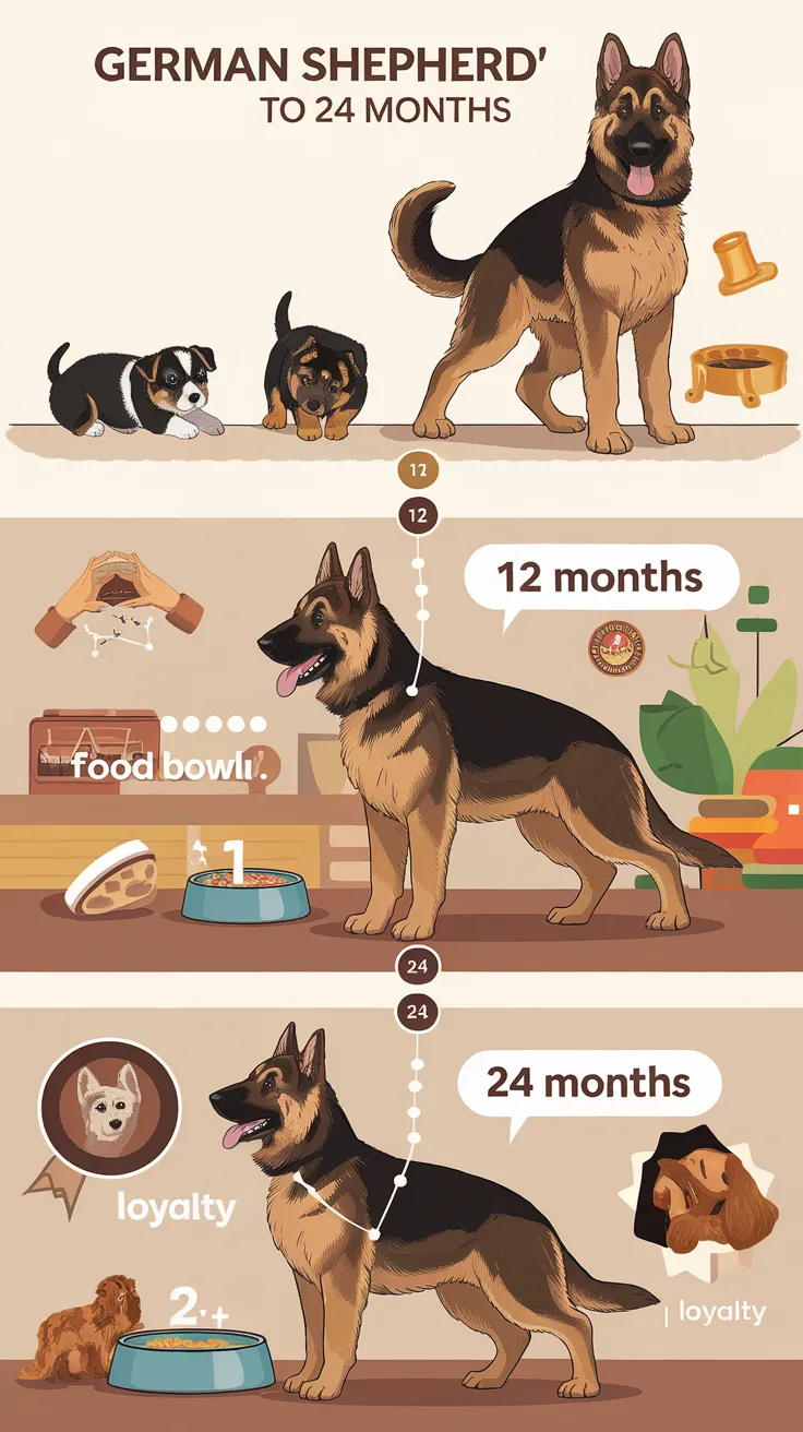 When Do German Shepherd Stop Growing
