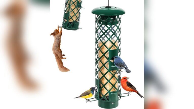 3 Tube Bird Feeder Squirrel Proof