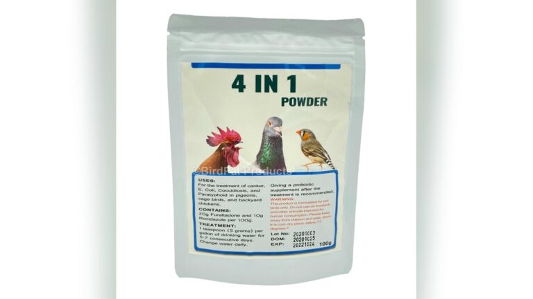 4 In 1 Powder For Birds