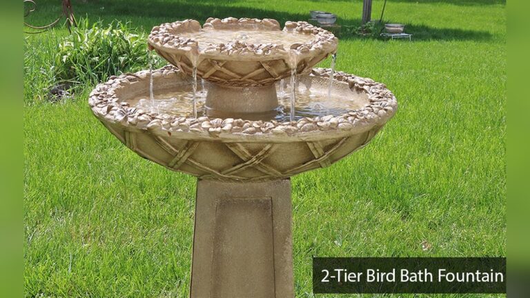 Best 2 Tier Bird Bath Fountains