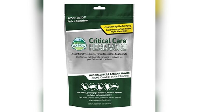Best Critical Care Formula for Herbivores: Top Emergency Feeding Solutions