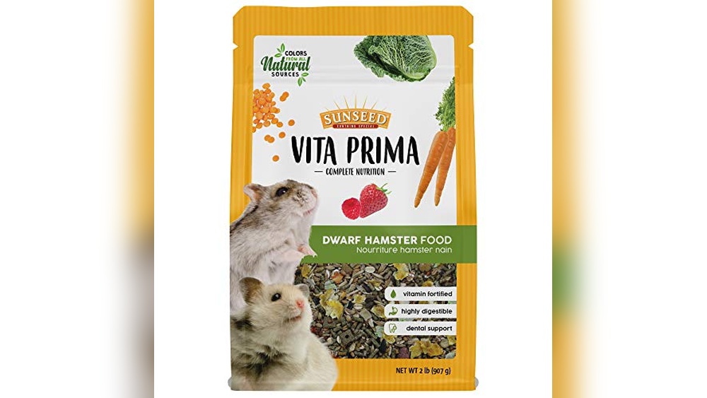 Best Dwarf Hamster Food (Low Sugar) for Healthy Teeth and Digestion