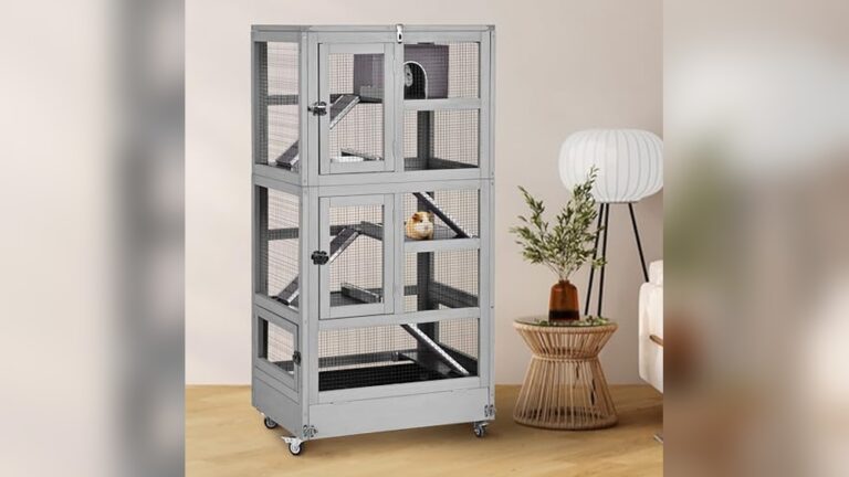 Best Ferret Cage Multi Level (Escape-Proof) for Safe Play and Comfort