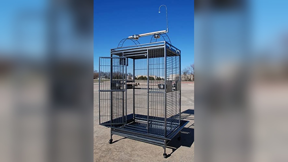Picture of Best Macaw Cage (Welded And Heavy-Duty) for Large Parrots Review ...