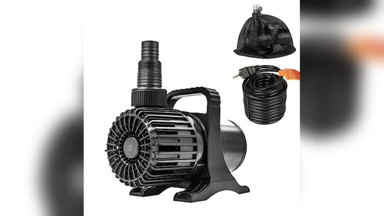 Best Pond Pump for Waterfalls: Top Quiet and Powerful Picks