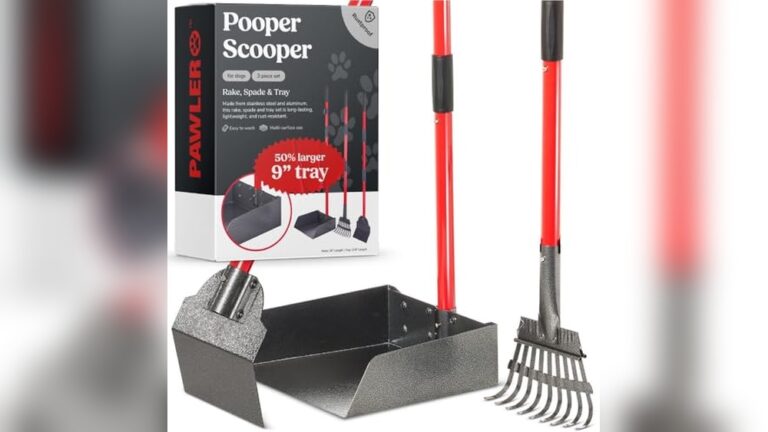 Best Pooper Scooper for Large Dogs: Durable, Long-Handled Cleanup Tools