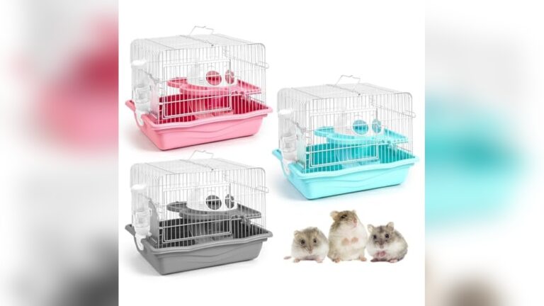 Best Travel Habitat for Hamsters (Compact) for On-the-Go Pets