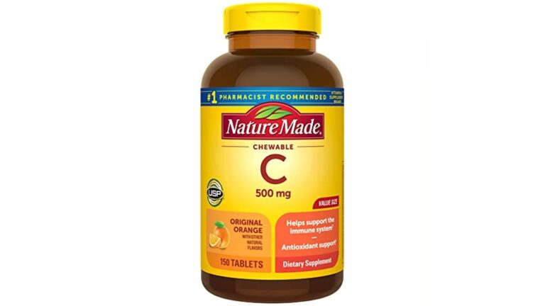 Best Vitamin C Chewable Tabs (Stable) for Immune Support and Health