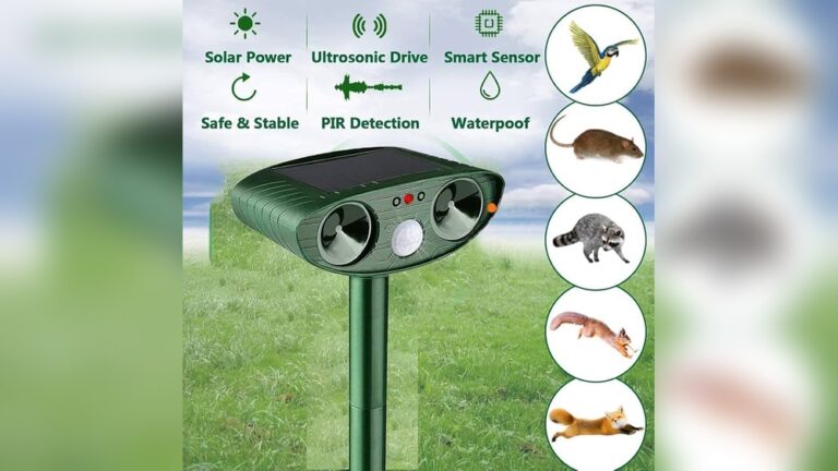Solar Ultrasonic In Repellent Defender: Ultimate Pest Control Solution