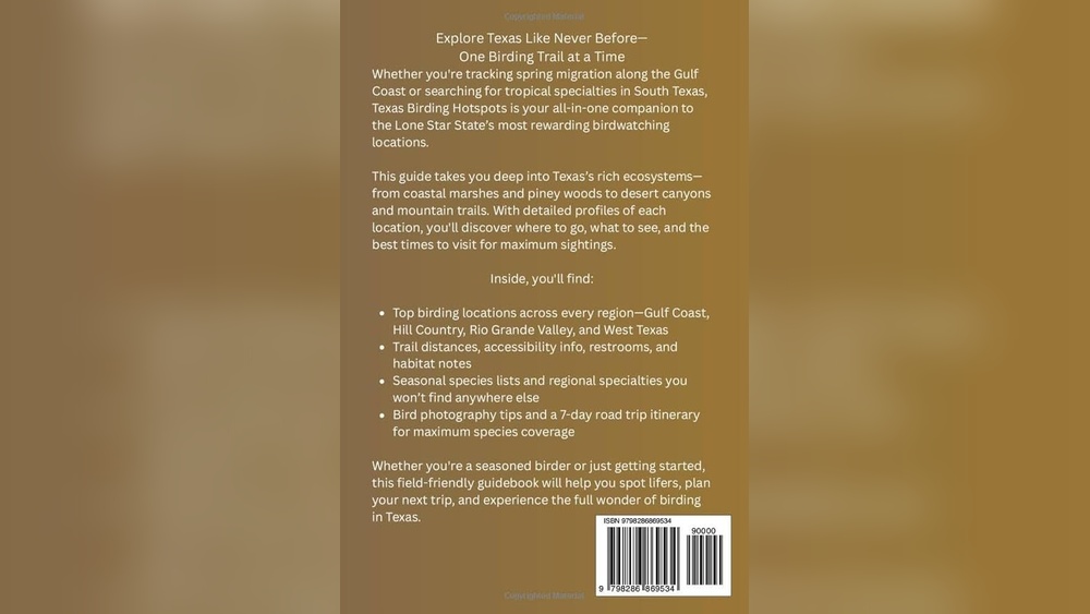 Top Birding Hotspots In Texas